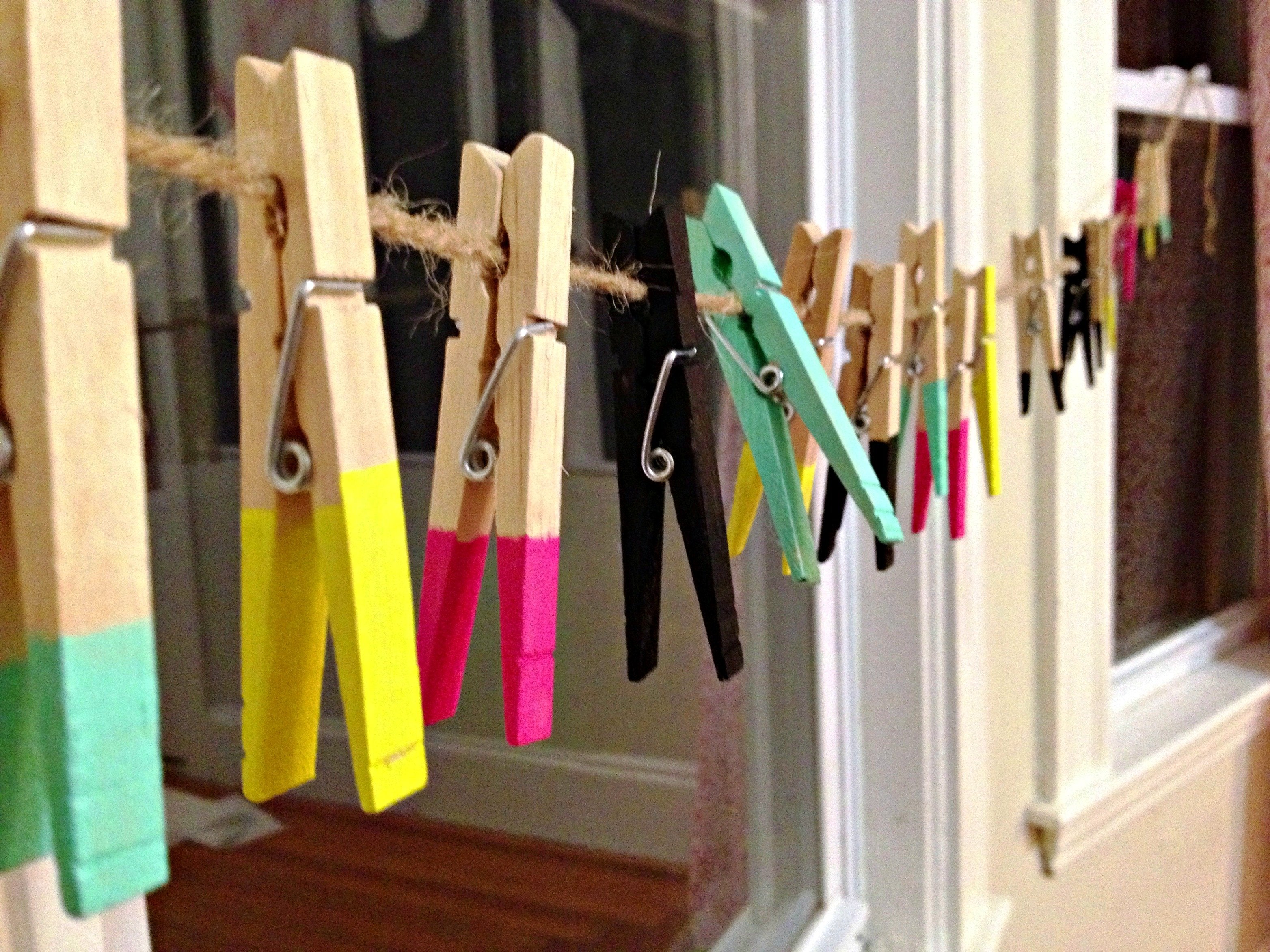 DIY Fancy Fancy Clothespins