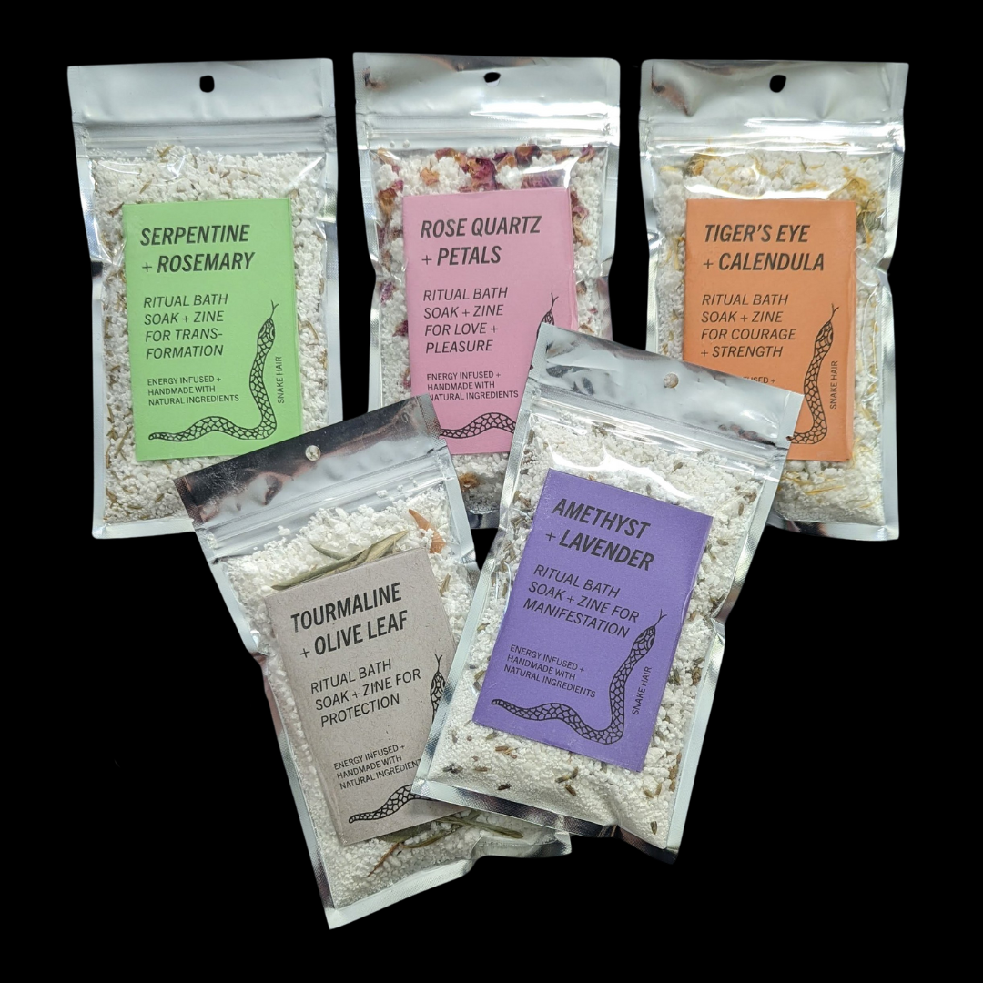 Crystal Ritual Bath Soak & Zine