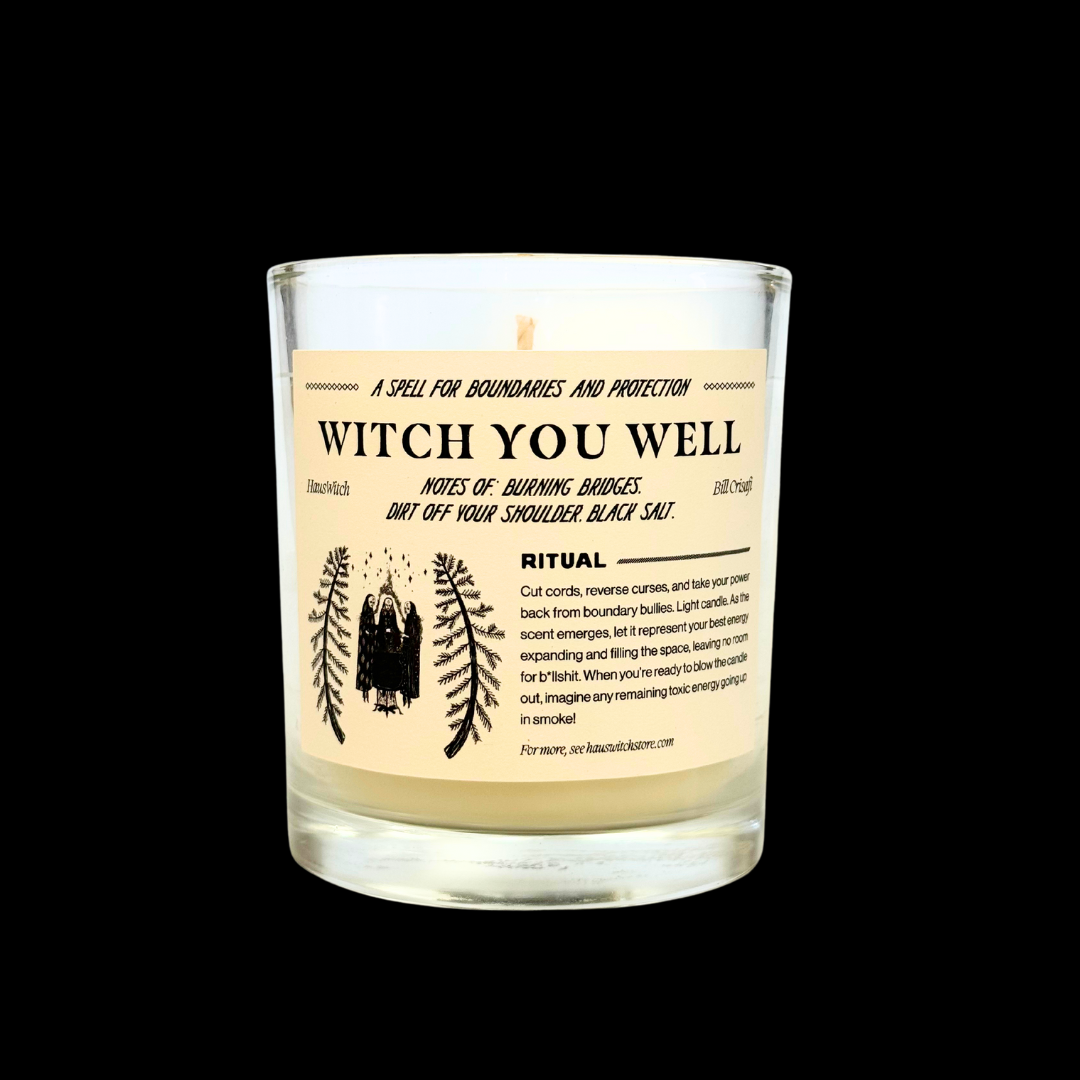 Witch You Well Candle