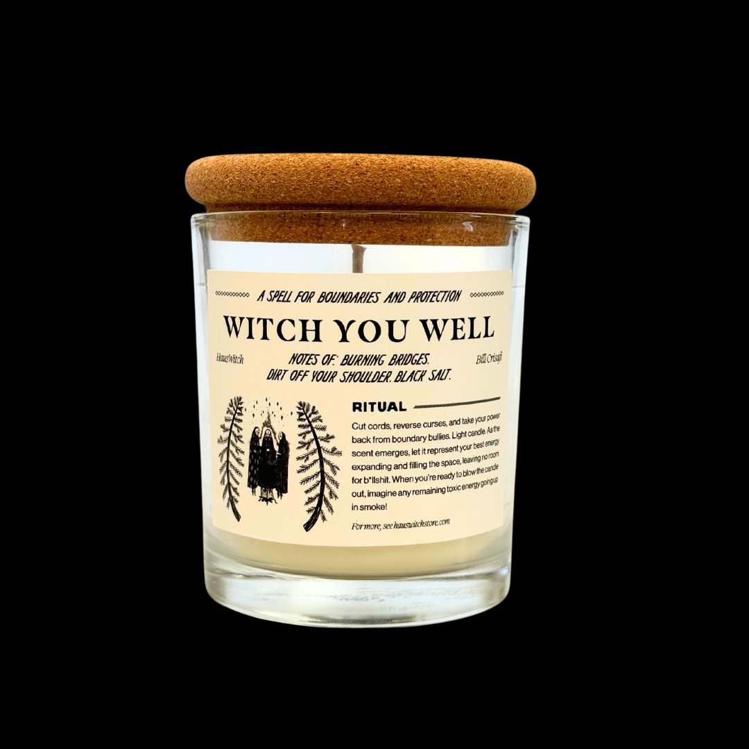 Witch You Well Candle