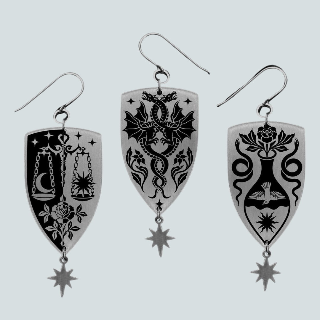 Air Sign Zodiac Earring