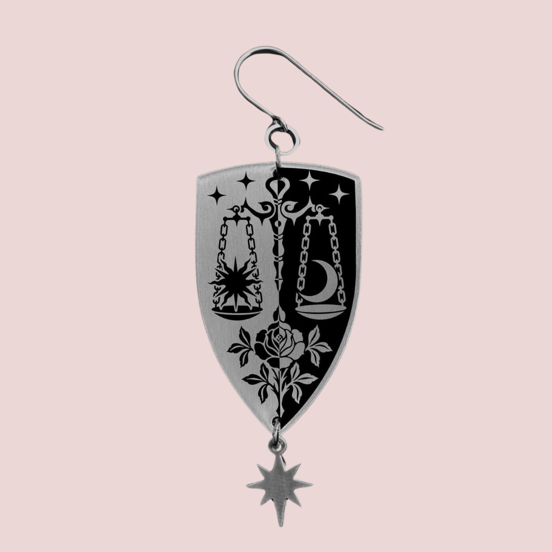 Air Sign Zodiac Earring