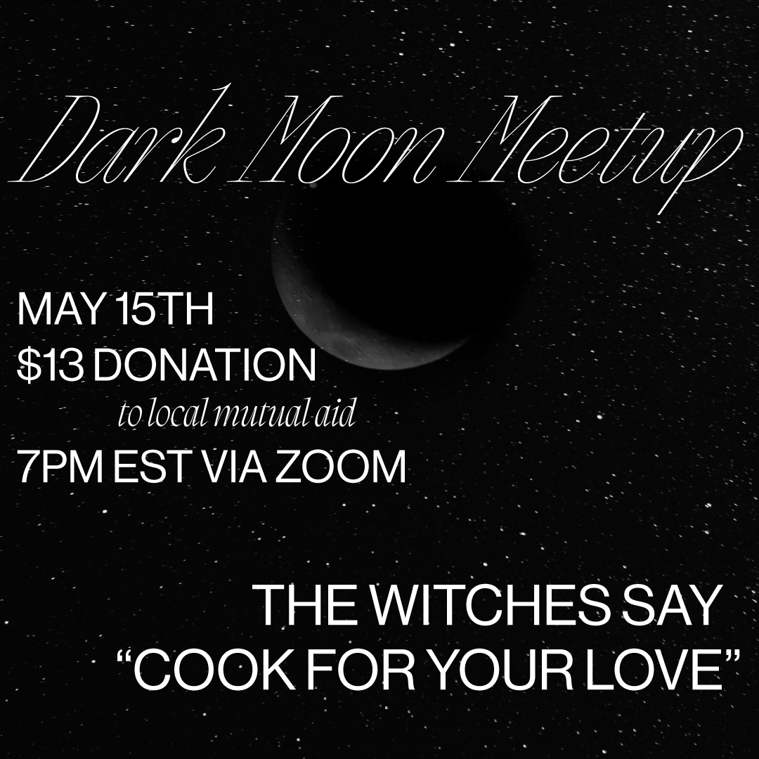 MAY 15: Virtual Witch the Vote Dark Moon Meetup