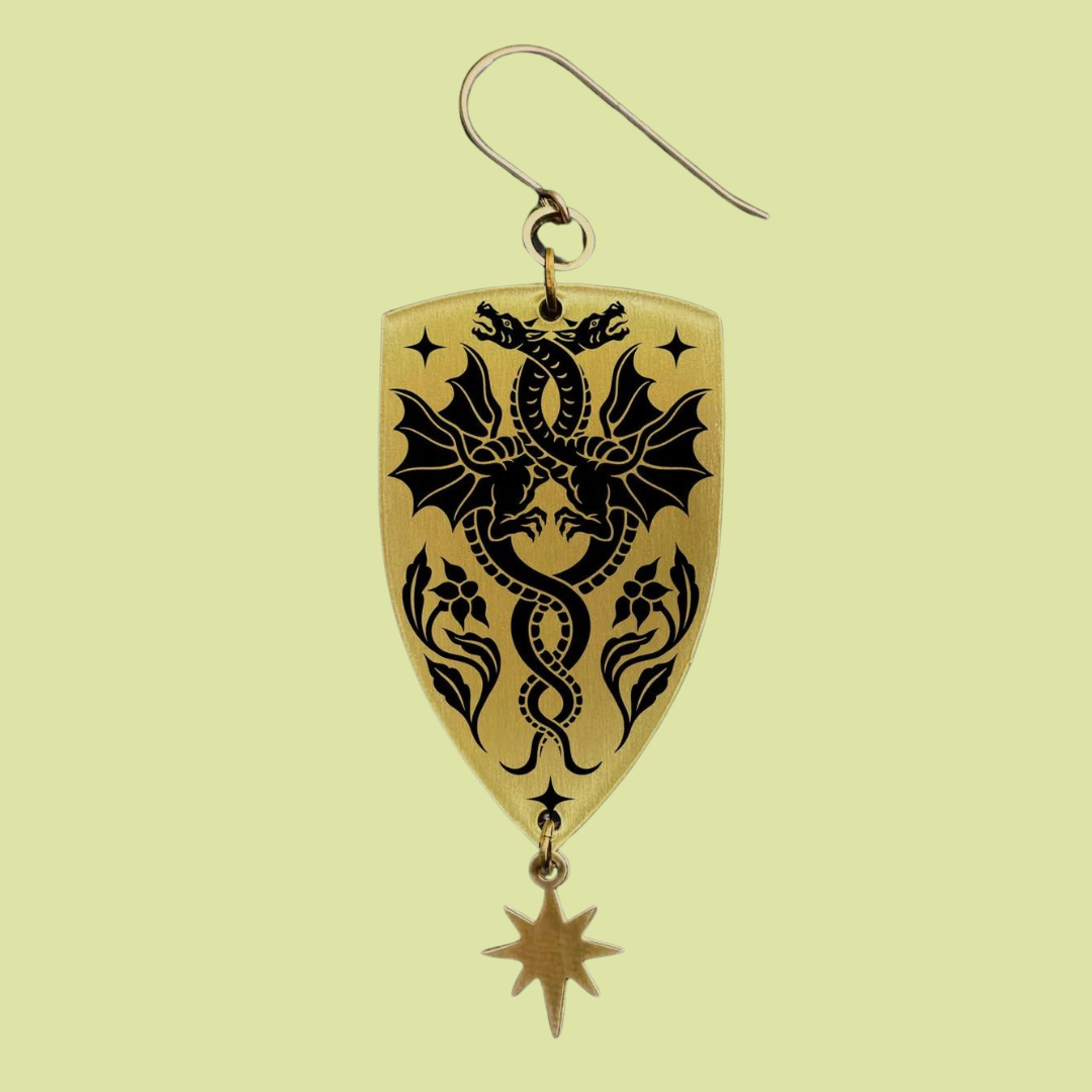 Air Sign Zodiac Earring
