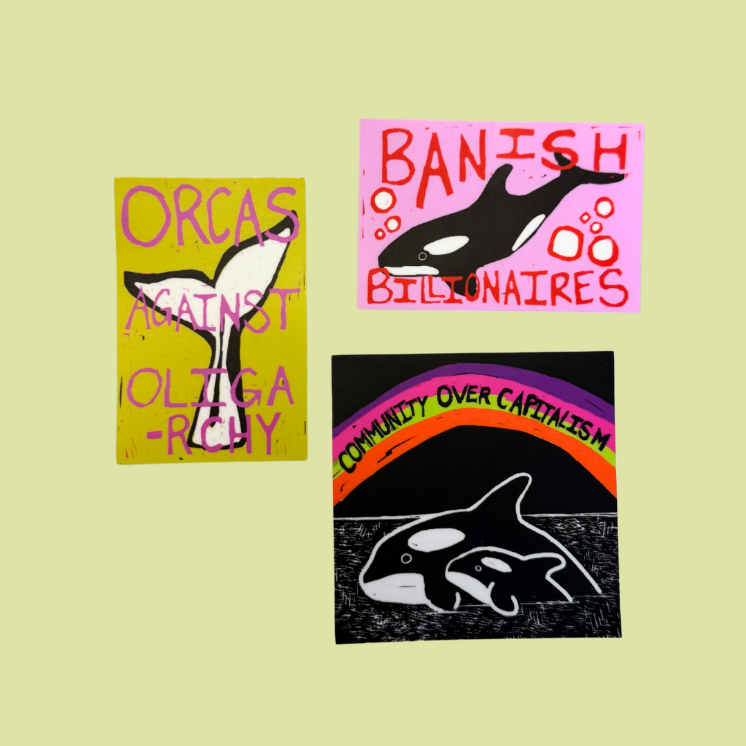 Orca Pod Sticker Pack