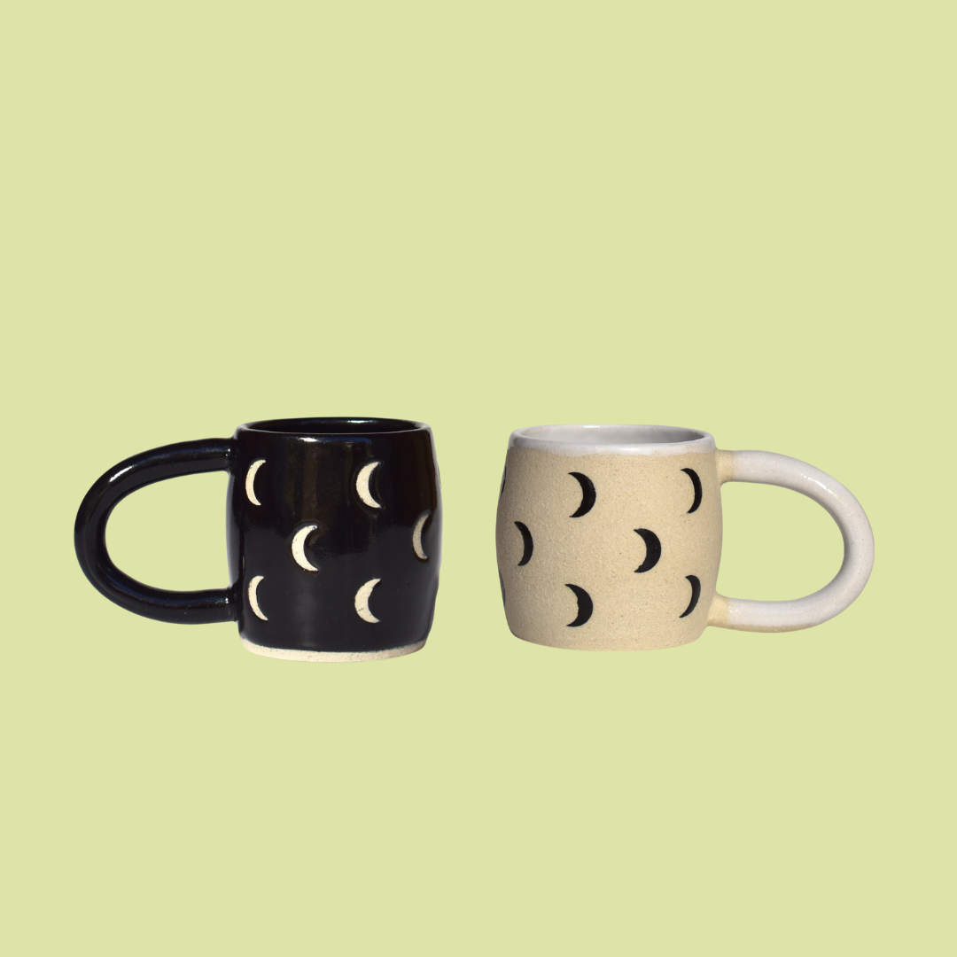 Crescent Moon Mugs