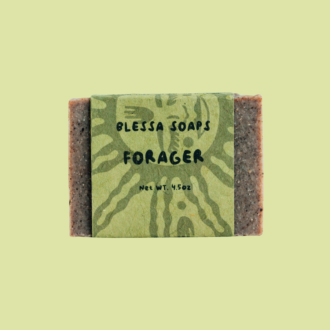 Forager Cedar Wood Sage Red Thyme Natural Soap