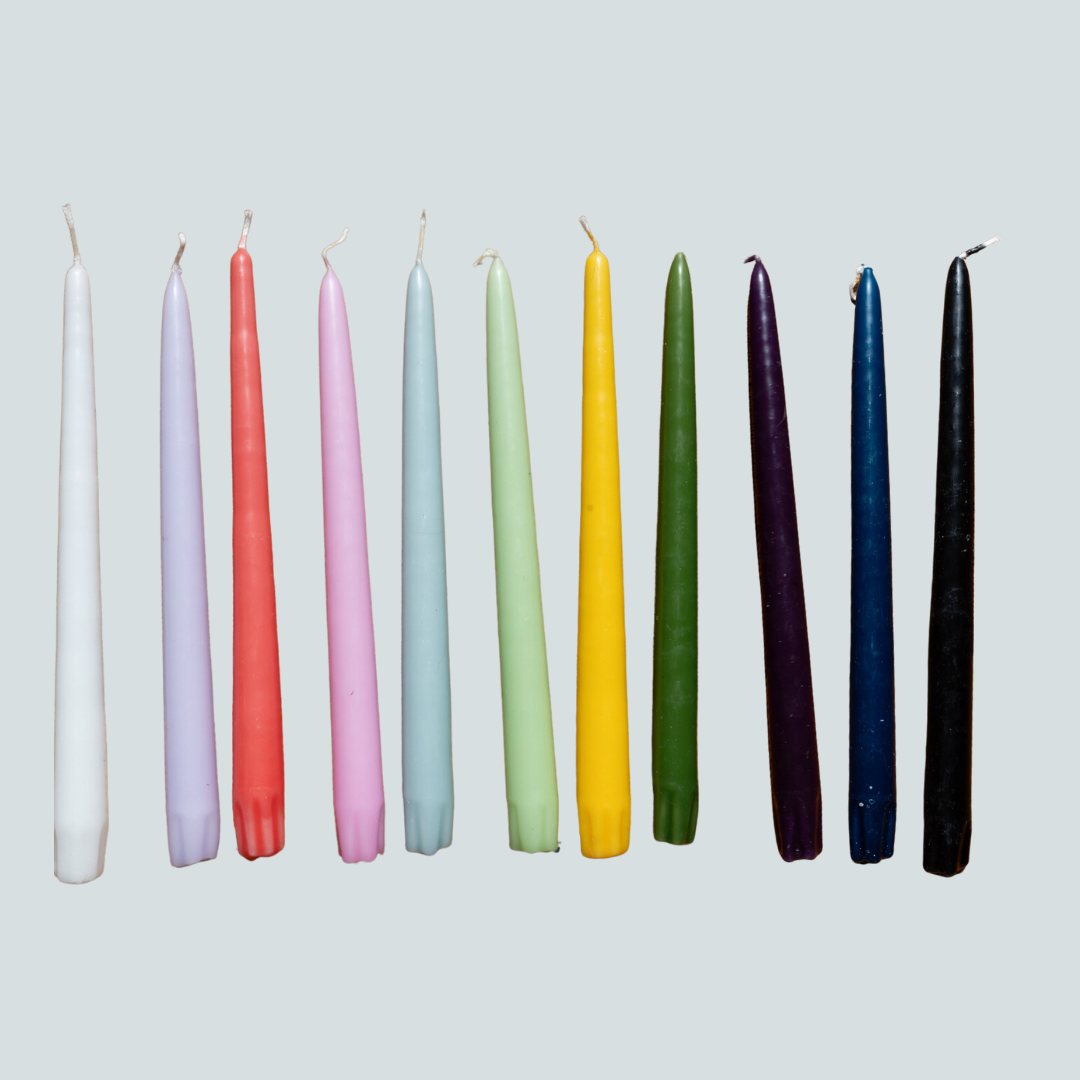 Color Magic Taper Candles