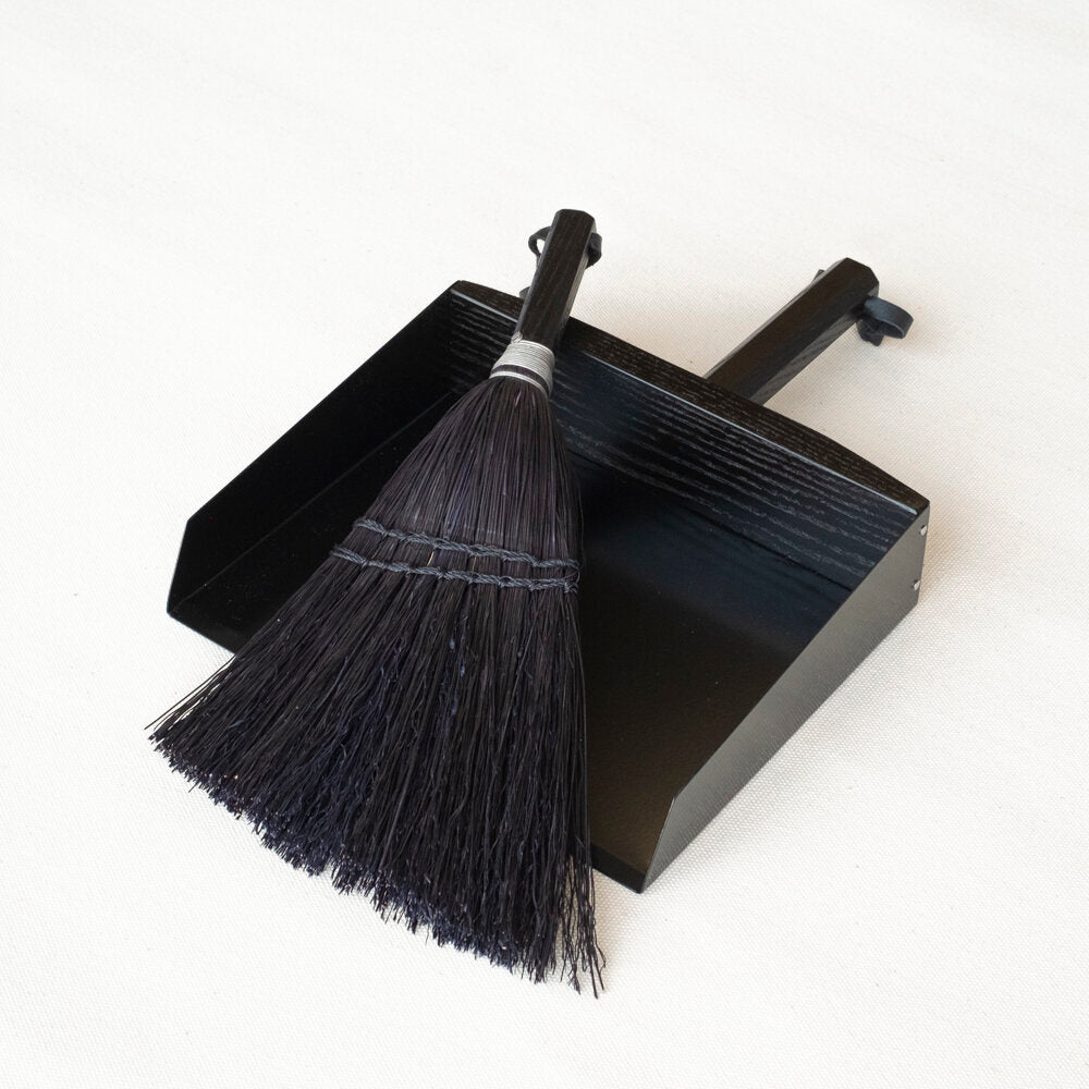 Black Walnut Whisk Broom + Dustpan