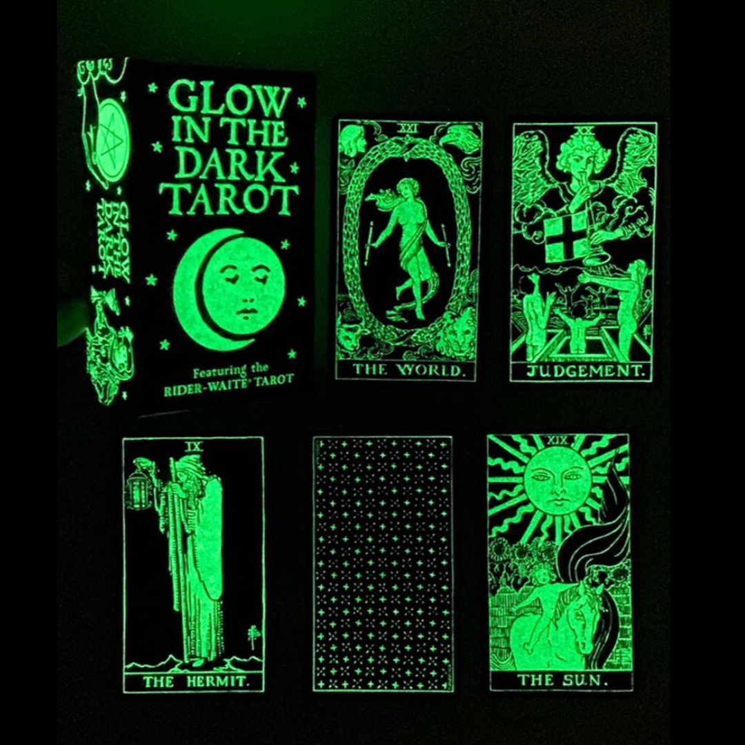 Glow In The Dark Smith-Waite Tarot Deck