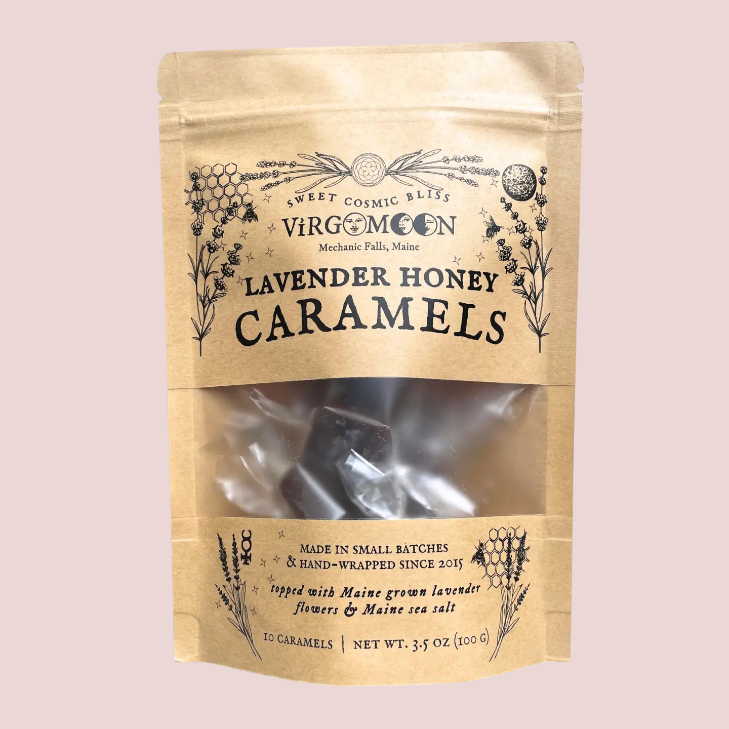 Lavender Honey Caramels