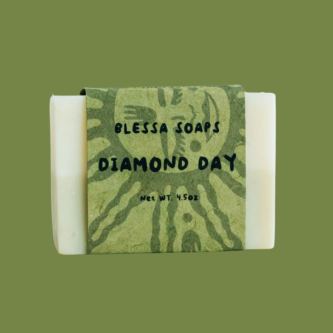 Diamond Day Eucalyptus Spearmint Natural Handmade Soap