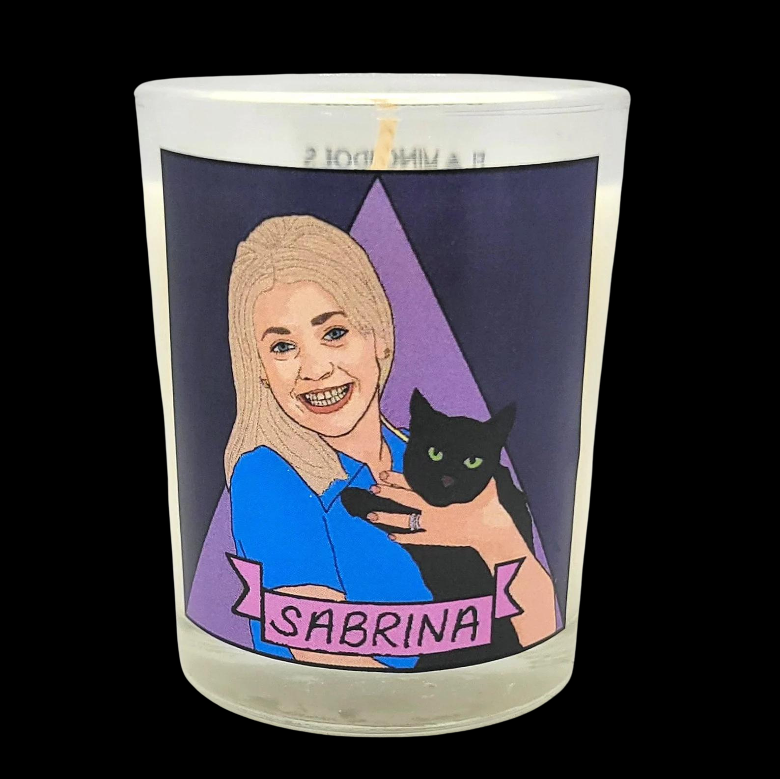Sabrina Spellman Flaming Idols Candle