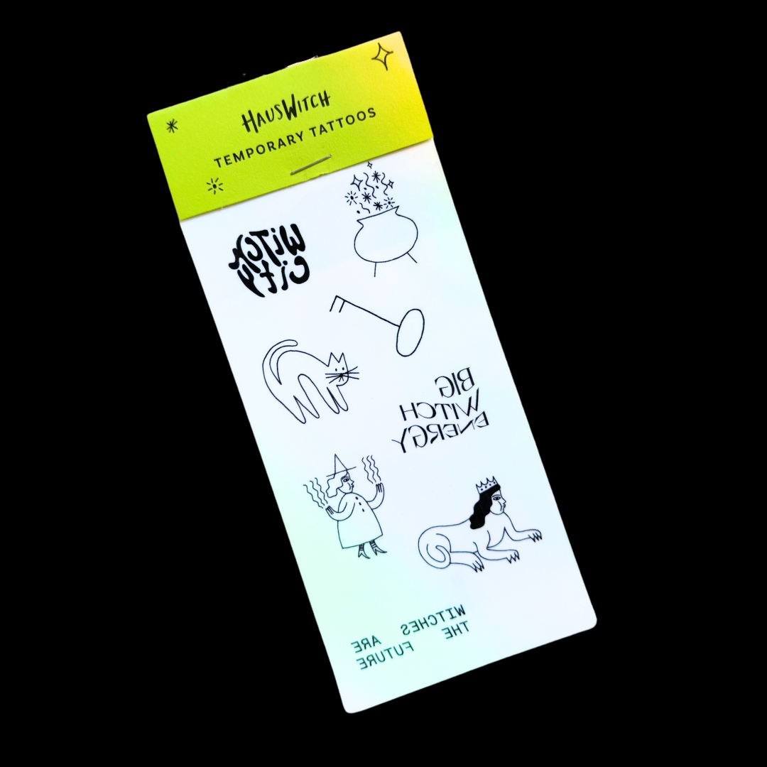 HausWitch Temporary Tattoos
