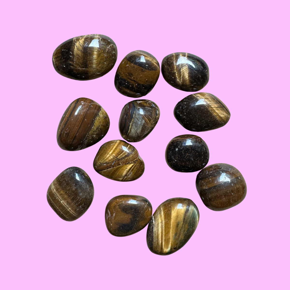 Tiger's Eye Tumbled Crystal