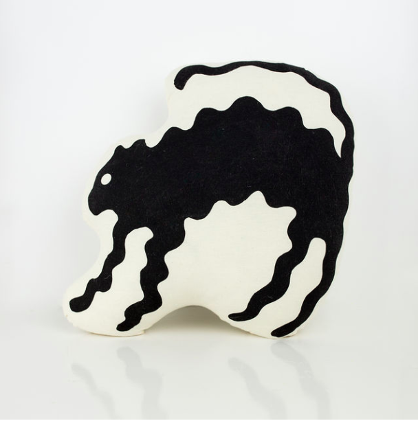 Wavy Cat Pillow