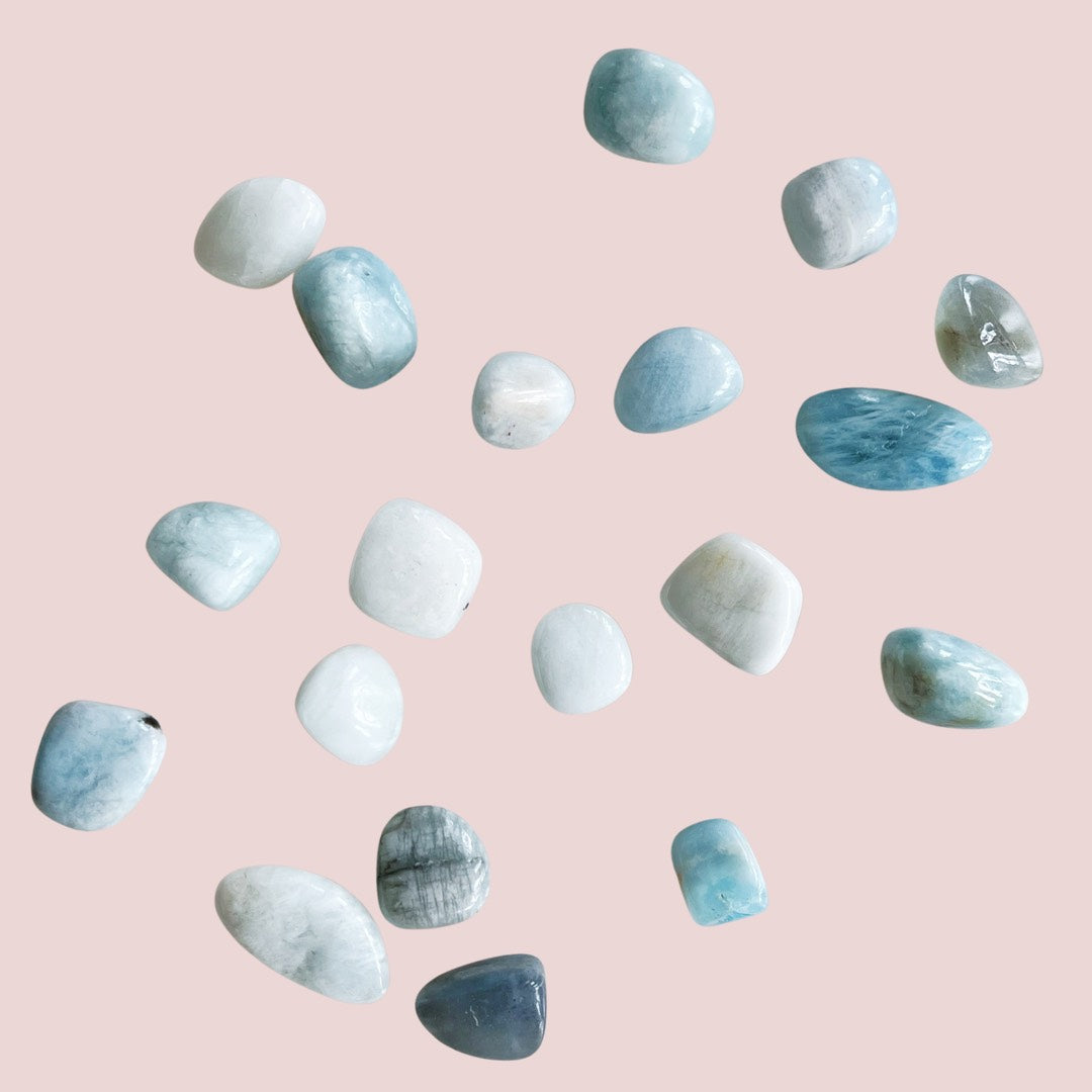 Aquamarine Tumbled Crystal