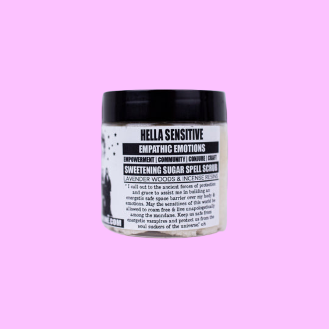 Hella Sensitive Sugar Spell Scrub