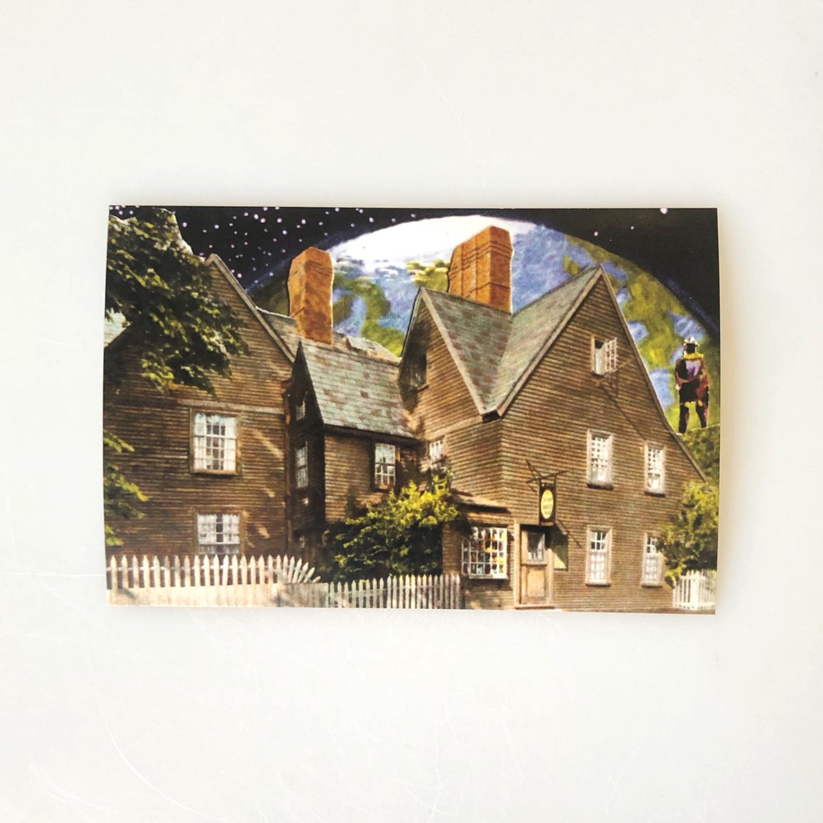 Postcard Town House Square, Salem, Mass udb A128