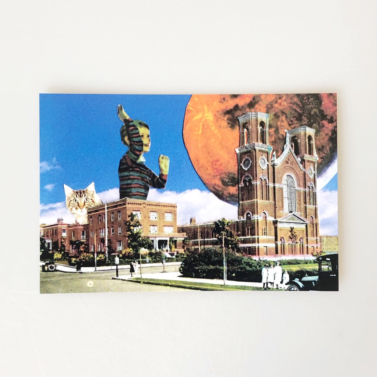 Now Age Collage Postcards