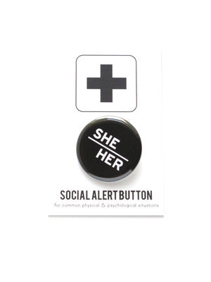 *LAST CHANCE* He/Him Pronoun Pin