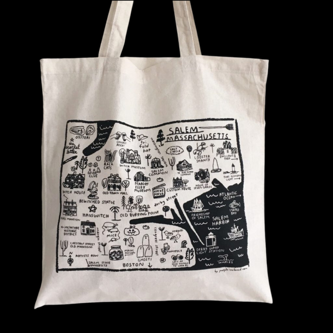 Salem Map Tote