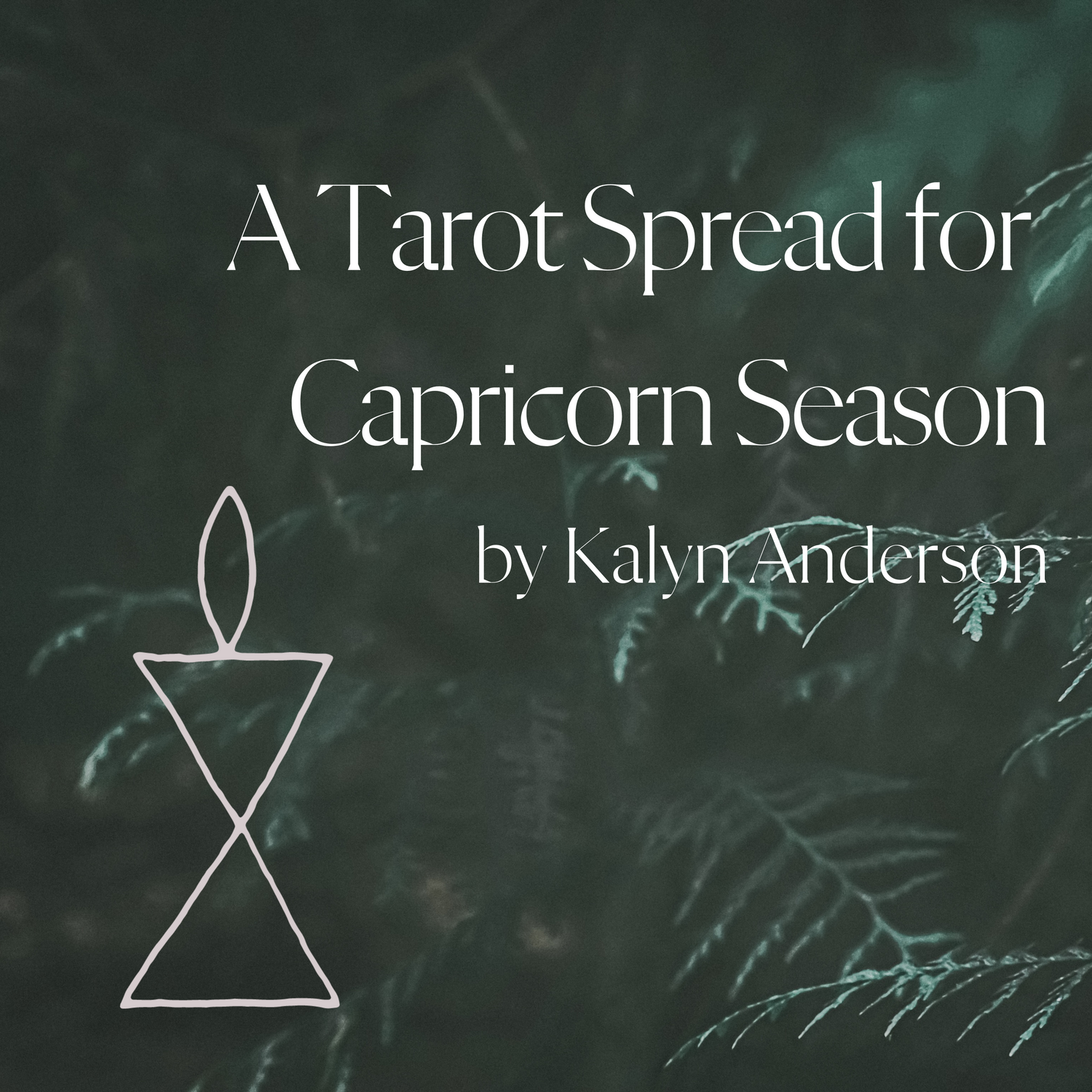 A Tarot Spread for Capricorn Season
