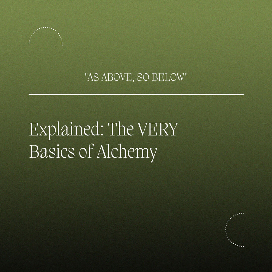 The Very Very Basics of Alchemy