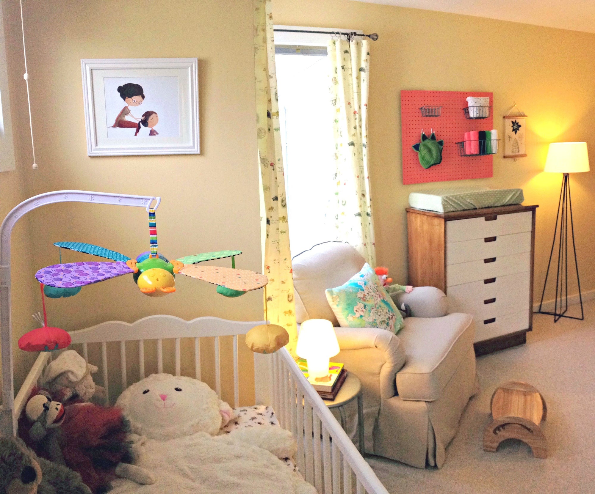 Mad Scientist Nursery Before and After Edition!
