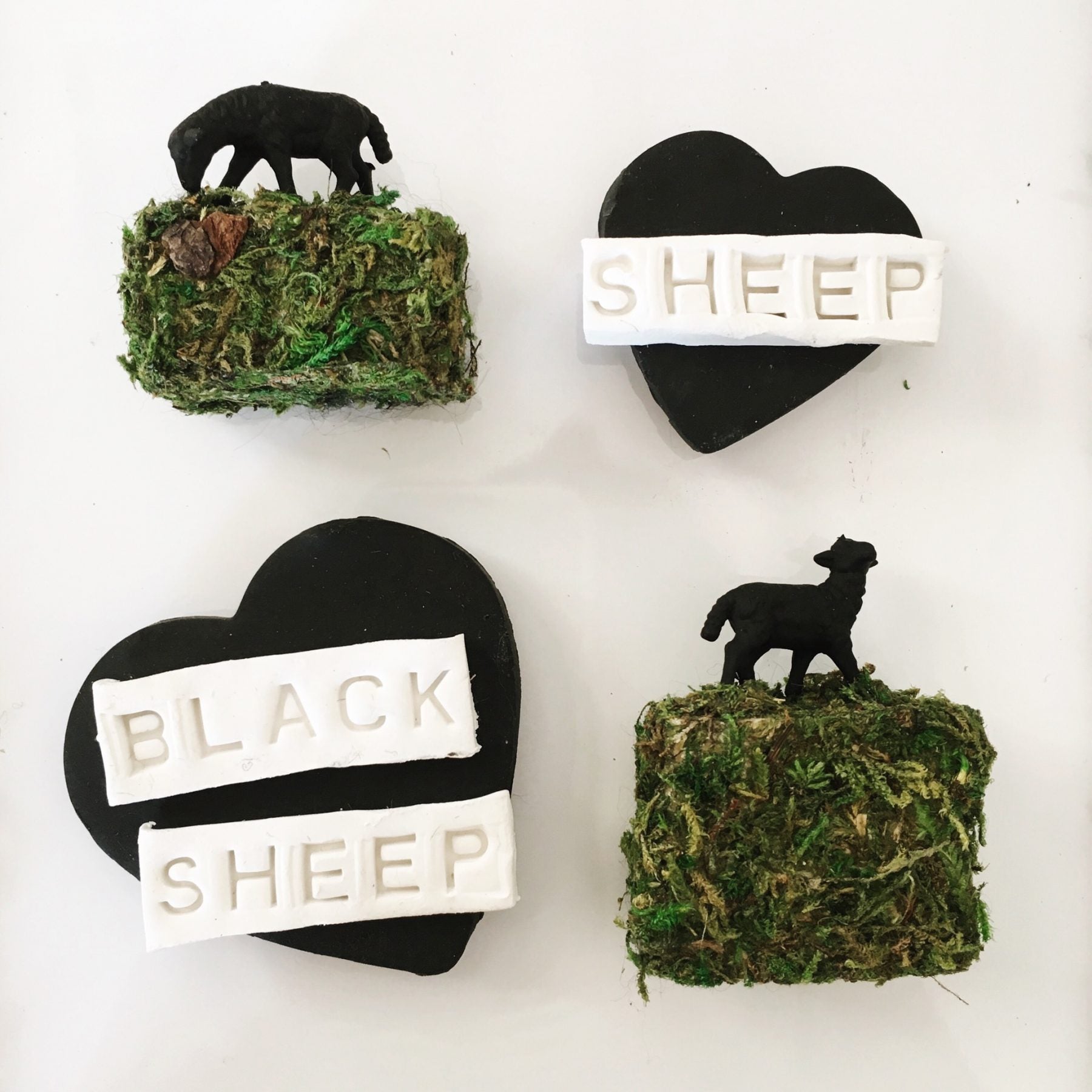 MAKING OF "BLACK SHEEP": FROM NOTHING TO GALLERY WALL (IN 10 DAYS OR LESS)