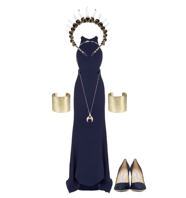 TAROT FASHION: THE HIGH PRIESTESS TAROT FASHION: THE HIGH PRIESTESS