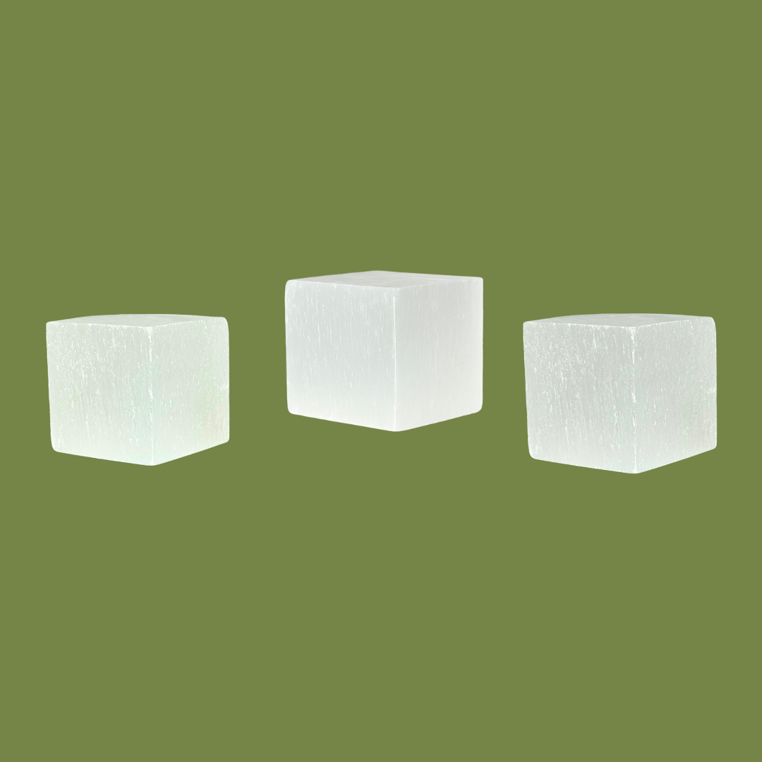 Selenite Ice Cube