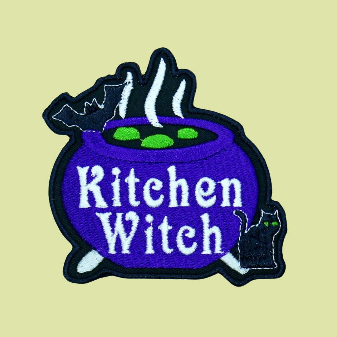 Junkyard Witch Iron On Patches