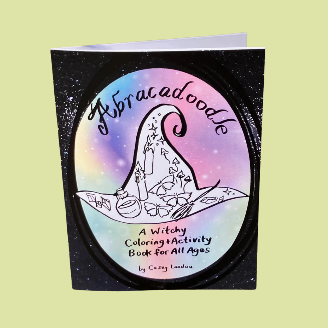 Abracadoodle: A Witchy Coloring + Activity Book for All Ages