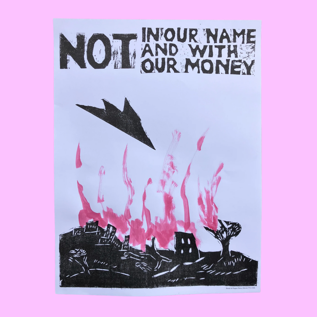 Not In Our Name Mini Print