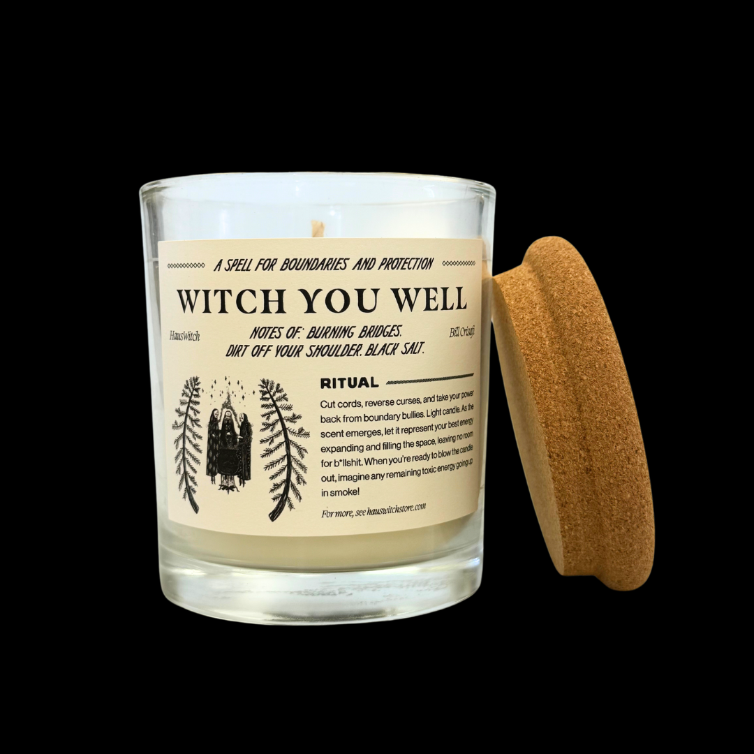 Witch You Well Candle