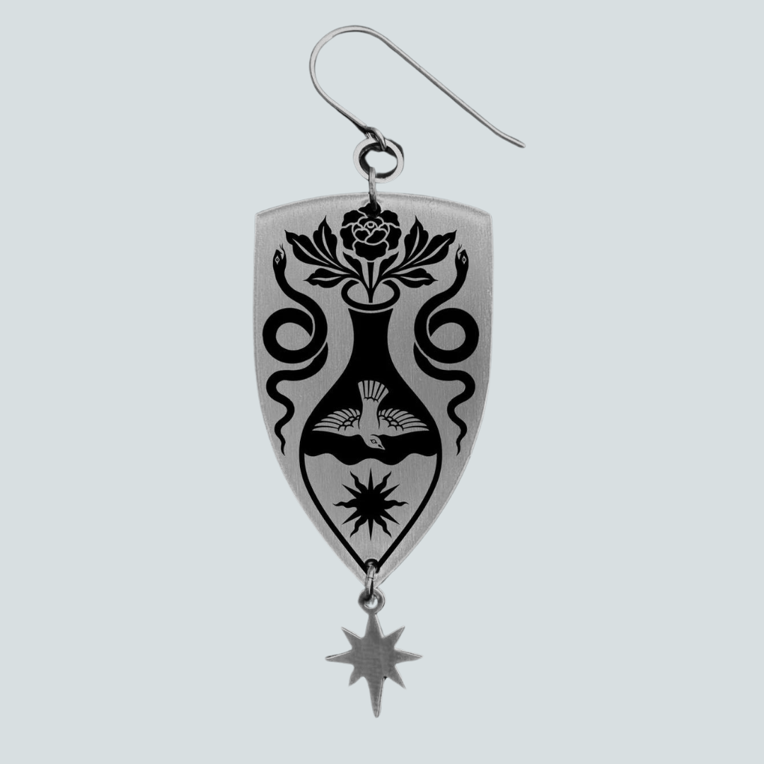 Air Sign Zodiac Earring