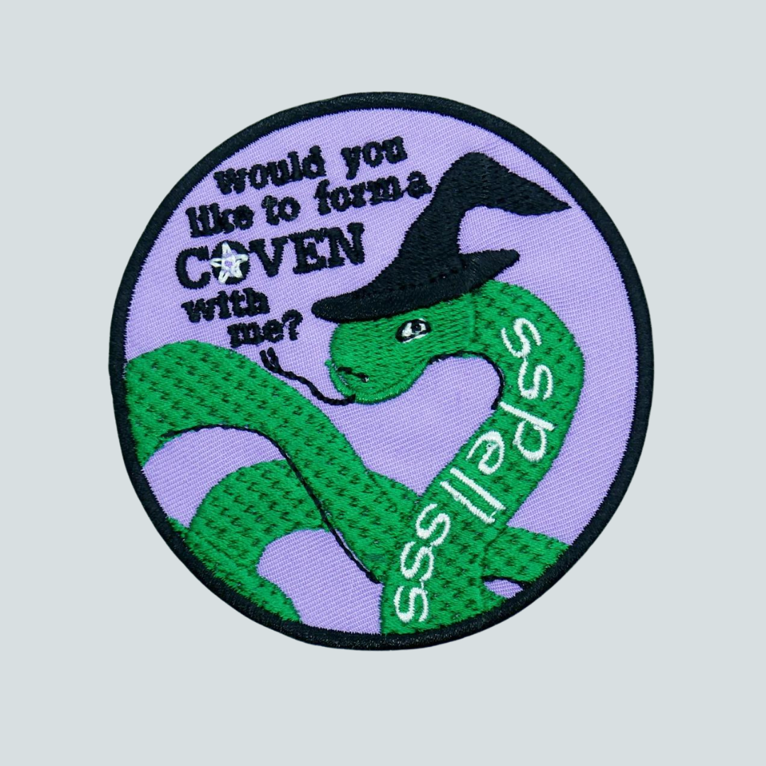 Junkyard Witch Iron On Patches
