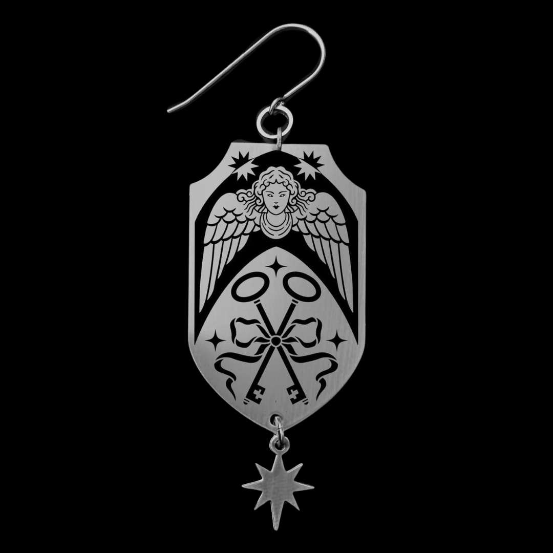 Earth Sign Zodiac Earring