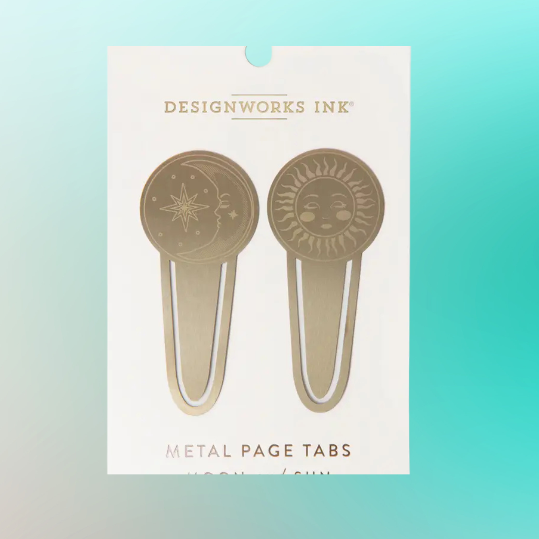 Celestial Brass Book Tabs