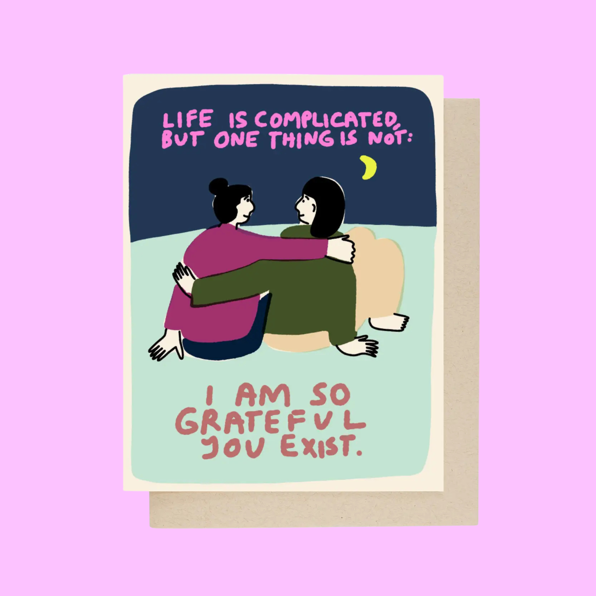 Life is Complicated Greeting Card