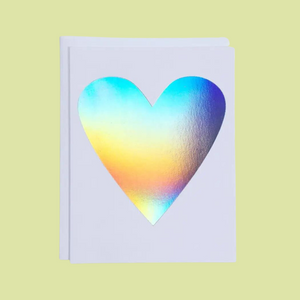 Hologram Heart Greeting Card