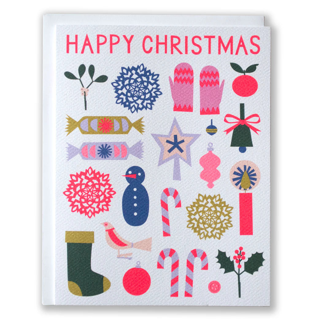 Happy Christmas Greeting Card