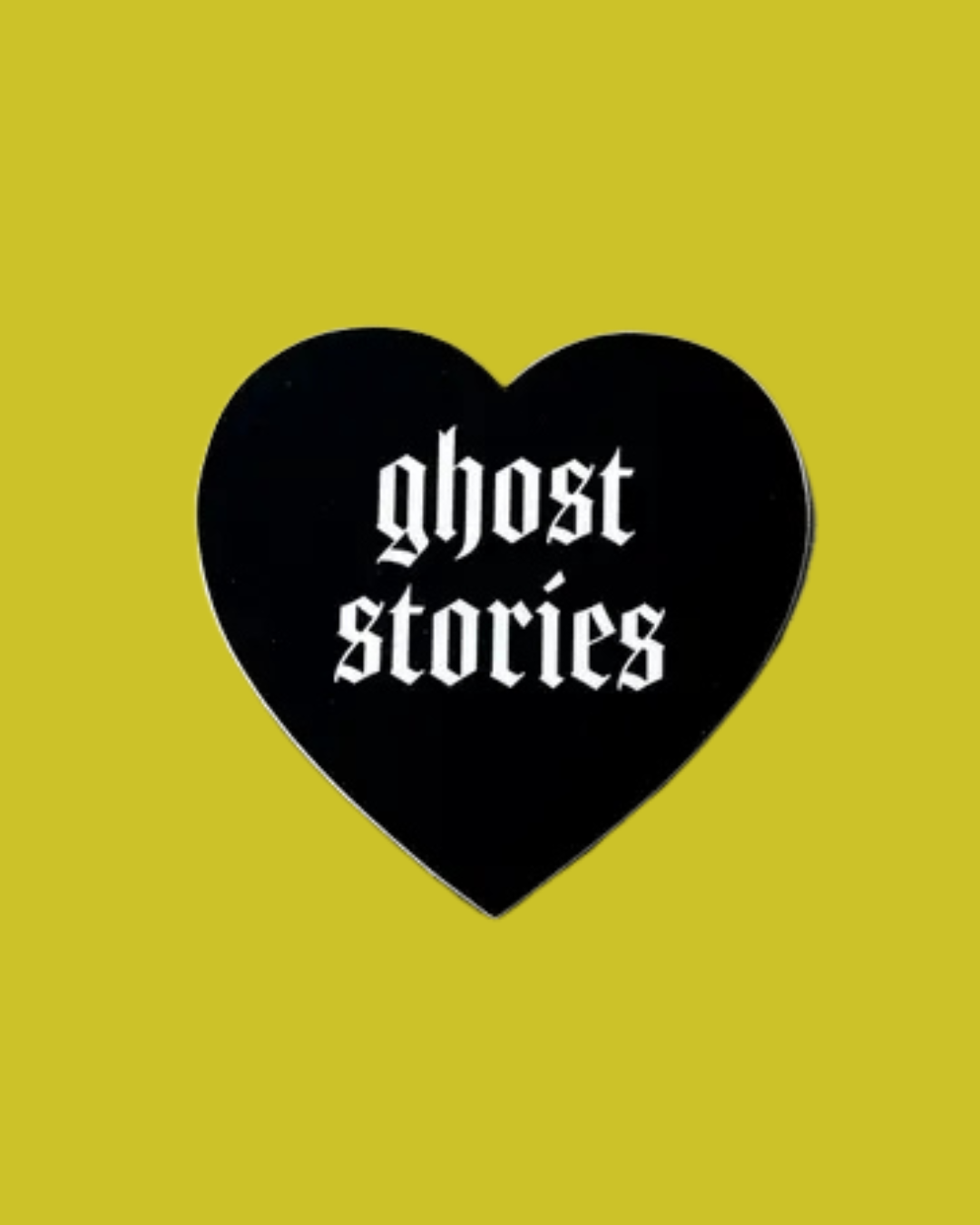 Ghost Stories Heart Sticker