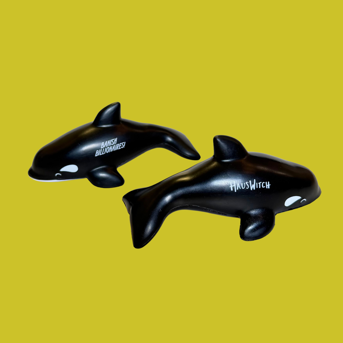 Banish Billionaires Anti-Stress Orca