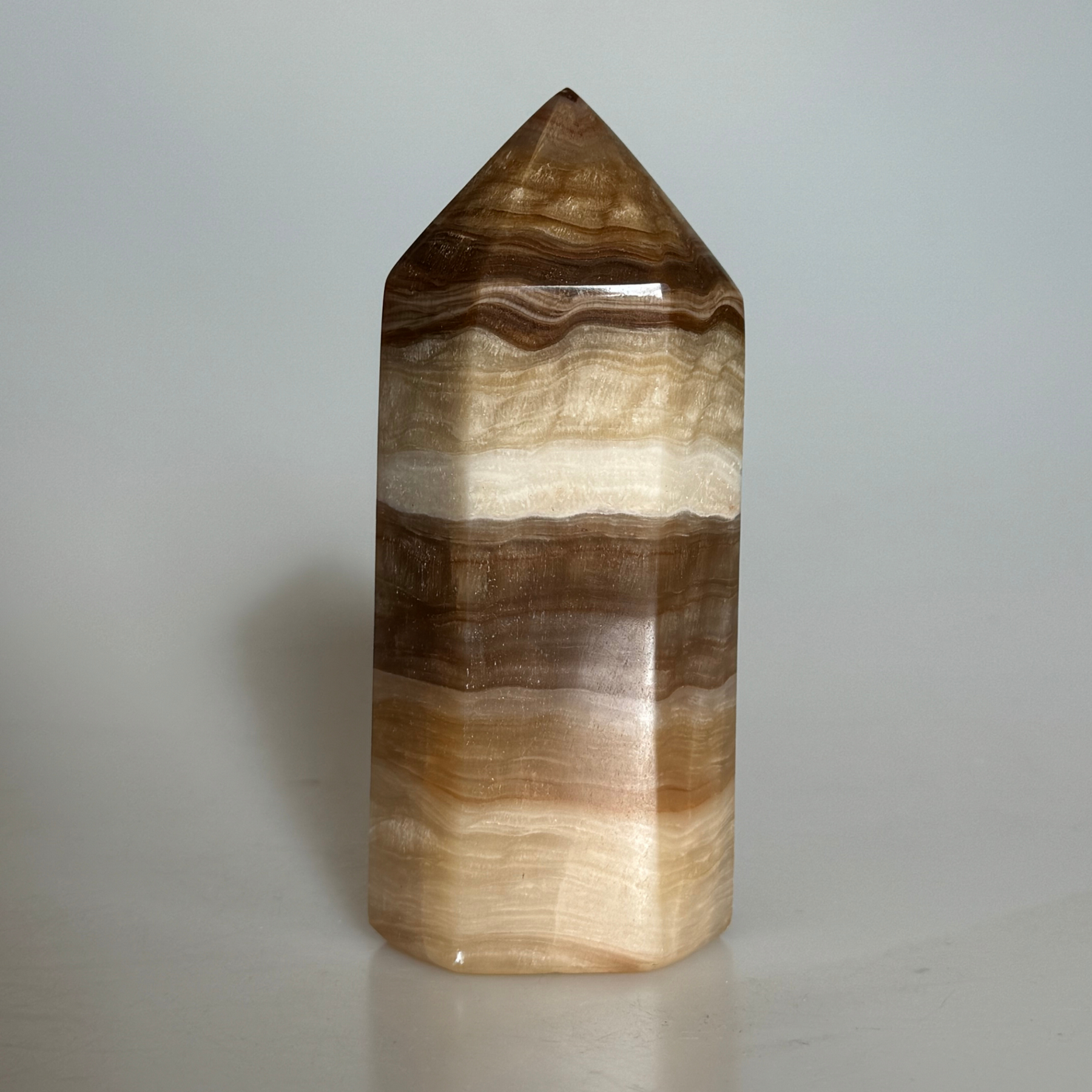 Salted Caramel Calcite Tower