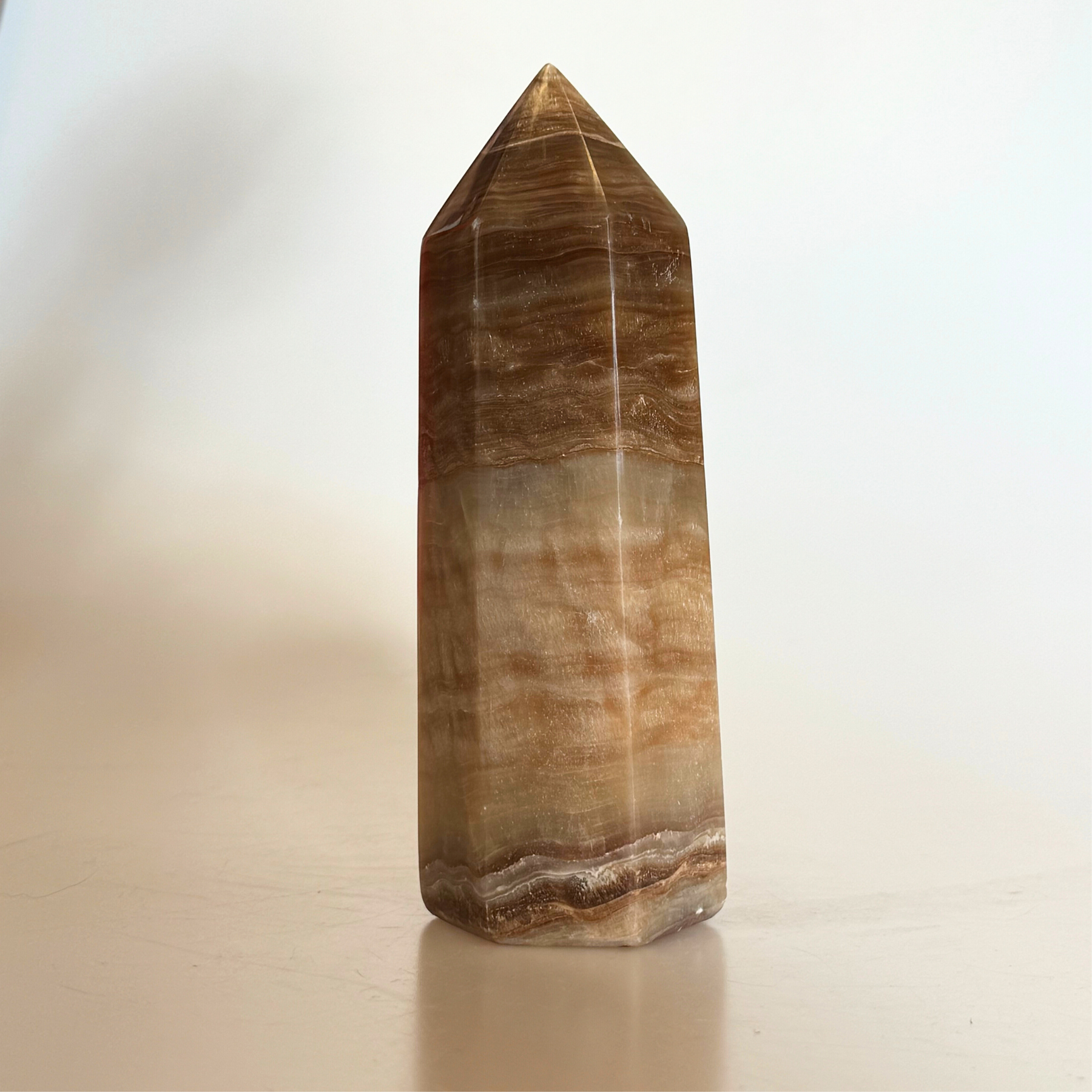 Salted Caramel Calcite Tower