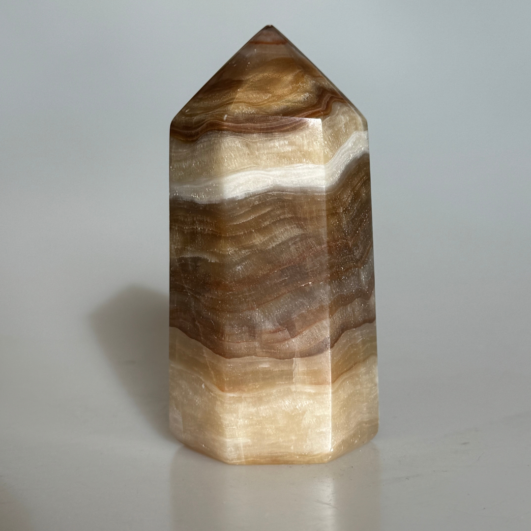 Salted Caramel Calcite Tower