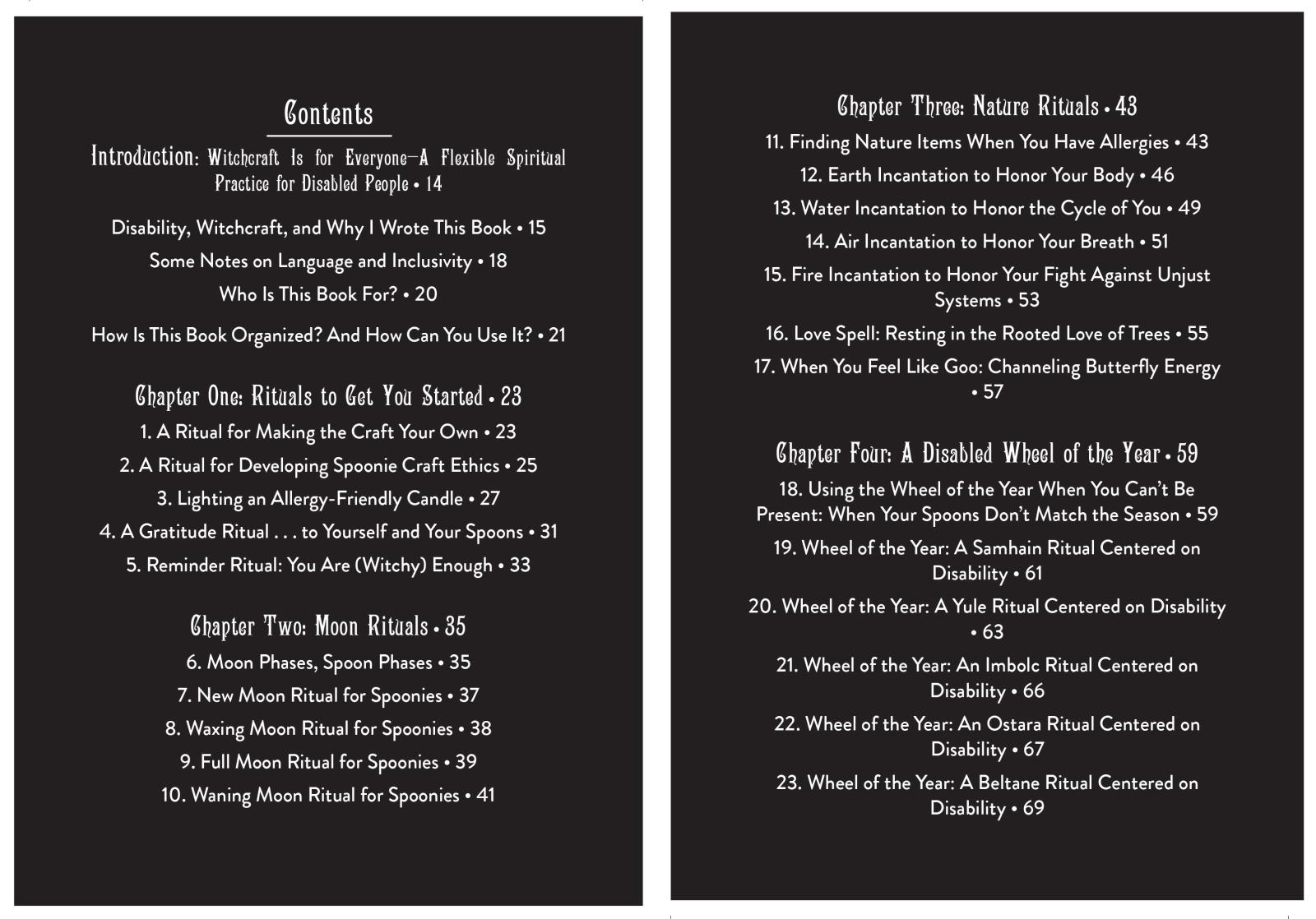 Disabled Witchcraft: 90 Rituals for Limited-Spoon Practitioners