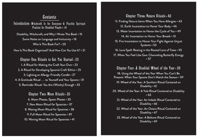 Disabled Witchcraft: 90 Rituals for Limited-Spoon Practitioners